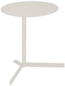 Birdy Beistelltisch rund weißbeige H: 53cm
