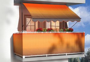 Orange-Braun Ombré