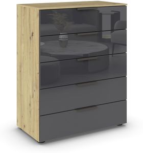 Eiche Artisan | Glas Basalt