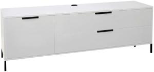 Lowboard Erna 168x45x62 Kreidegrau matt Lack 14758-Q