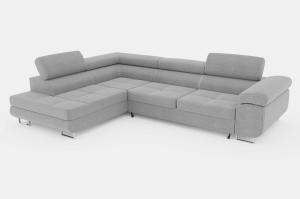 Stylefy Alejandro Ecksofa Strukturstoff INARI Türkis Links