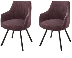 2er Set Sesselstuhl Sassello - Merlot