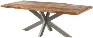Natur sandgestrahlt/Silber matt