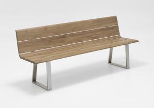 Niehoff Nova Bank Edelstahl/Teak G127-262-200