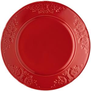 Hutschenreuther Teller flach Emily Ruby, Speiseteller, Keramik, rot, 21 cm, 02602-727465-60261