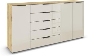 Eiche Artisan | Glas Beige