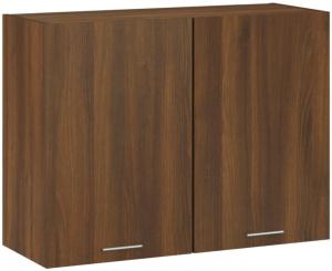 vidaXL Hängeschrank Braun Eichen-Optik 80x31x60 cm Holzwerkstoff 815590