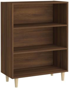 Sideboard Braun Eichen-Optik 69,5 x 32,5 x 90 cm Holzwerkstoff [817377]