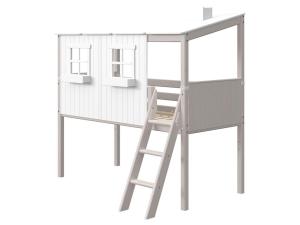 Flexa MyHouse hoch 1/1 in 90x200 grau/weiß