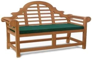 Bankauflage 170x47 cm für Gartenbank Caserta - grün