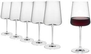 Rona Serie Mode Rotweingläser 680 ml 6er Set moderne Weingläser