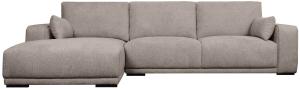 3-Sitzer Ecksofa Links California Sand