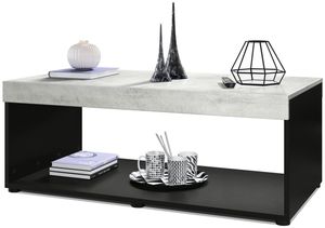Schwarz matt / Beton Oxid-Optik