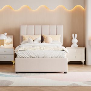Beige/Grau, Rosa