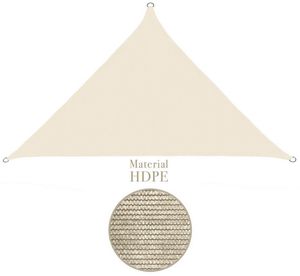 Rechtwinkliges Dreieck - Creme 4m