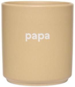 Design Letters Becher VIP Favourite Cup Papa Beige 10101002BEIGEPAPA