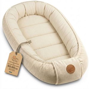 Beige Cordstoff