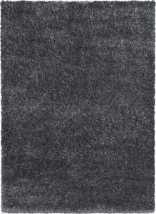Hochflor Teppich Baquoa rechteckig - 240x340 cm - Grau
