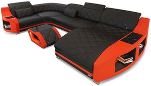 Schwarz/Orange