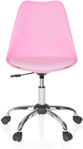 hjh OFFICE Home Office Bürostuhl FANCY PRO Kunstleder pink