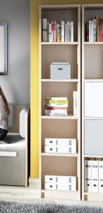 Standregal Drop Bücherregal Regal 42 x 42 x 199 cm Fjord Buche