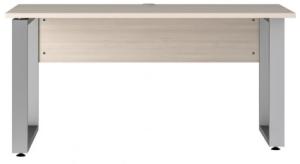 Maja Verkettungstisch 1343 Scandic Wood - Alu-Optik