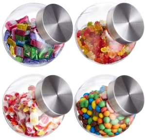 Bonbongläser 4er Set 1,5 L
