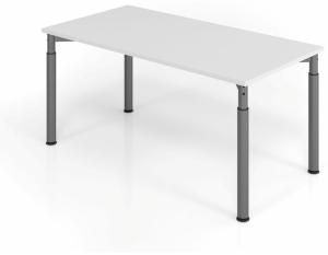 Schreibtisch 160x80 cm Grau/Graphit