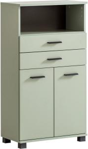 Schildmeyer Palermo Highboard 157648, Pistazie, 59,8 x 32,6 x 110,5 cm