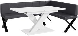 Kunstleder/B Weiß Matt