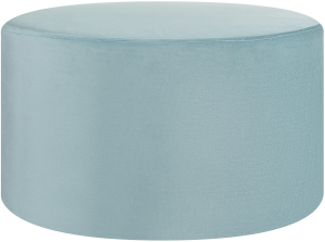 Pouf Samtstoff mintgrün ⌀ 61 cm MILLEN