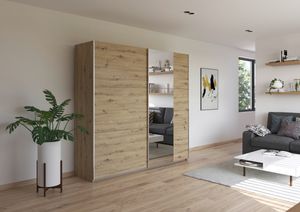 Eiche Artisan/Weiß