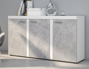 Weiß/Beton