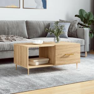 vidaXL Couchtisch Sonoma-Eiche 90x50x40 cm Holzwerkstoff 829199