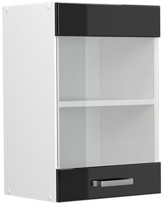 Schwarz Hochglanz