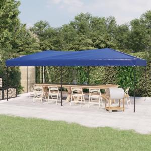 vidaXL Partyzelt, faltbar, 210D Oxford-Gewebe blau, 3x6 m
