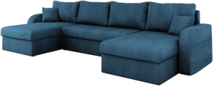 Ecksofa Kristofer U Cord (Farbe: Poso 05)