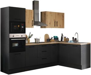 Schwarz Matt | Artisan Eiche