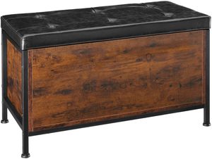 Industrial Holz Dunkelbraun