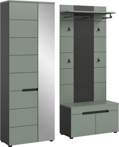 Basalt grau/Smoke Green Nachbildung