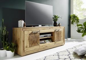 TV Board 150cm 'Danzig' Wildeiche geölt