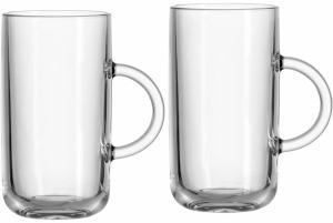 Ritzenhoff & Breker Henkelglas Marco, Becher mit Henkel, Trinkglas, Henkelbecher, Glas, Klar, 270 ml, 816075