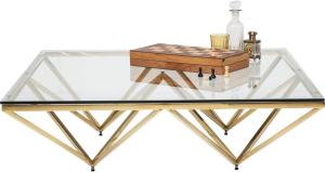 Kare Design Network Gold Couchtisch, 105x105 cm
