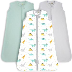3-pack Dinosaurs-sage-grey