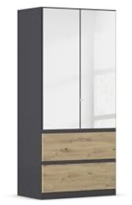 Grau Metallic/Schwarz