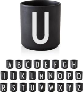 Design Letters Tasse Schwarz U 10204000U