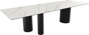 Calacatta Luxe Weiß-Gold-Grau, Schwarz