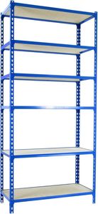 Blau/Holz