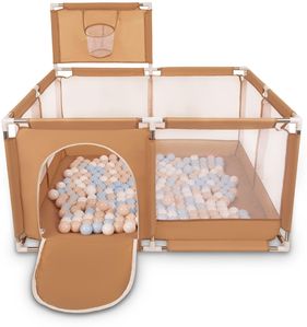 Beige:pastellbeige/Pastellblau/Weiß