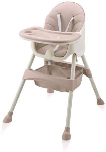 Baby Vivo 'Oscar' Design 2in1 Kinderhochstuhl pink